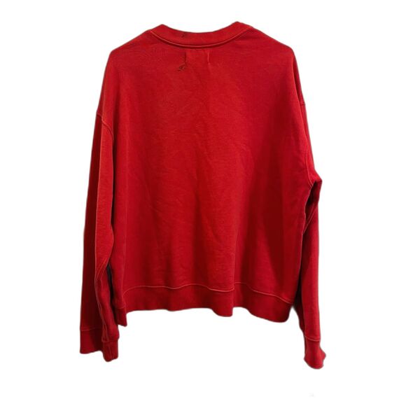 BARE KNUCKLES Red Football Camp 100% Cotton Pullover Sweatshirt Mens Size Large - Picture 6 of 11